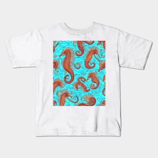 Sea Horses Kids T-Shirt